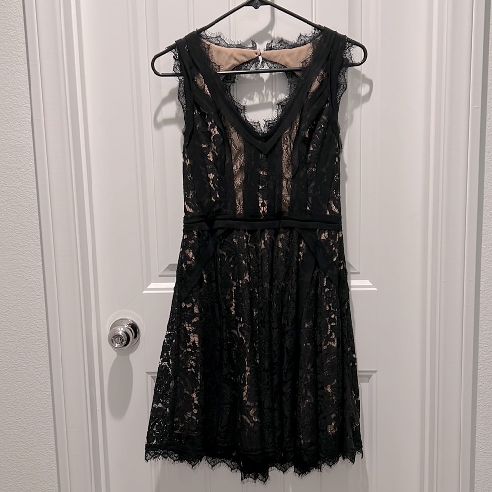 Black Lace Dress, Size S